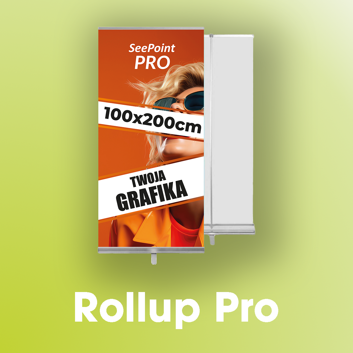 Rollup Pro 100x200 cm