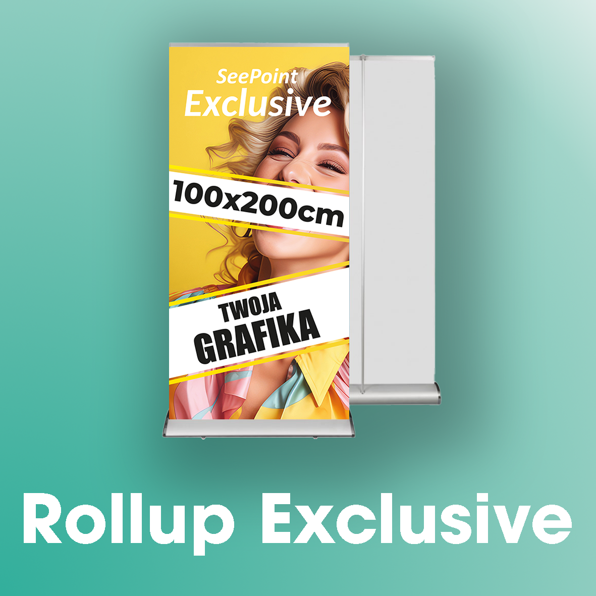 Rollup Exclusive 100x200 cm