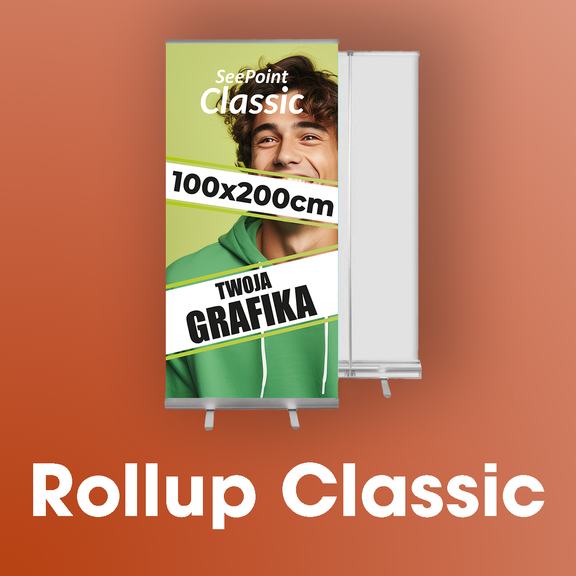 Rollup Classic 100x200 cm